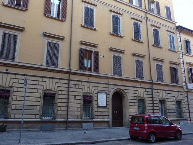 Casa di Gualtiero Sacchetti - via Alessandrini (BO)