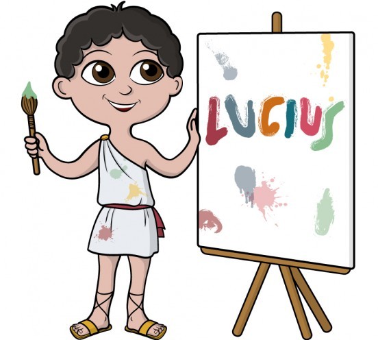immagine di I pittori di Pompei for kids