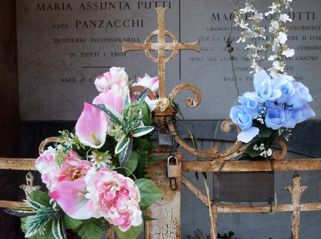 Tomba di Cristina Campo - Cimitero della Certosa (BO)