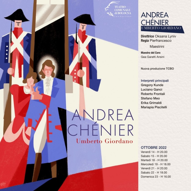 copertina di Andrea Chénier