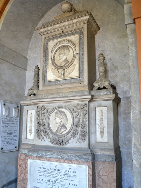 Tomba del banchiere De Lucca - Cimitero della Certosa (BO)