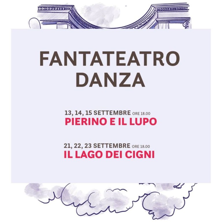 copertina di Fantateatro Danza | Il lago dei cigni