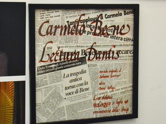 Carmelo Bene - Lectura Dantis - Fonte: Mostra "Bologna Rock 1979 Pensatevi liberi" - MamBO (BO) 2019