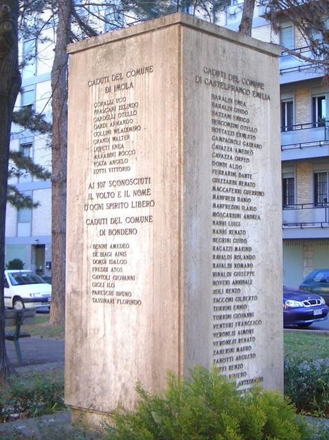 Il monumento ai caduti di San Ruffillo