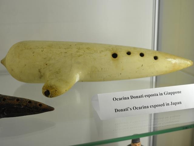 Ocarina fabbricata da Giuseppe Donati - Museo dell'ocarina - Budrio (BO)