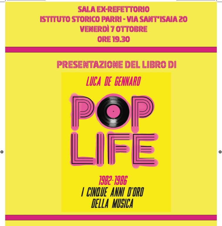 cover of Pop Life 1982-1986. I cinque anni d’oro della musica