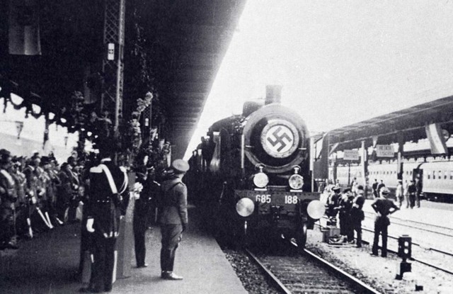 bologna, foto storica stazione