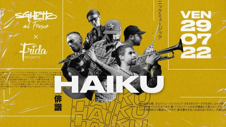 copertina di Haiku live 