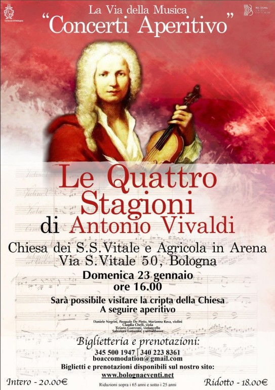 copertina di Le Quattro Stagioni di Antonio Vivaldi