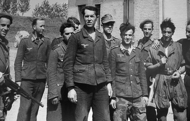 Prigionieri tedeschi nella zona del Po - Museo della Seconda Guerra Mondiale del fiume Po – Felonica (MN)
