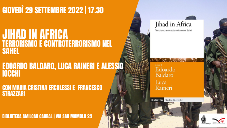 copertina di Jihad in Africa: terrorismo e controterrorismo nel Sahel