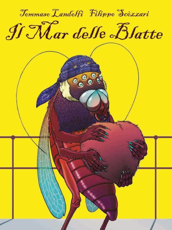 copertina di Filippo Scòzzari, Il Mar delle Blatte, Roma, Coconino Press, 2021