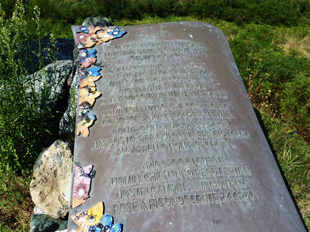 Monumento della battaglia del Senio - Lugo (RA) - particolare