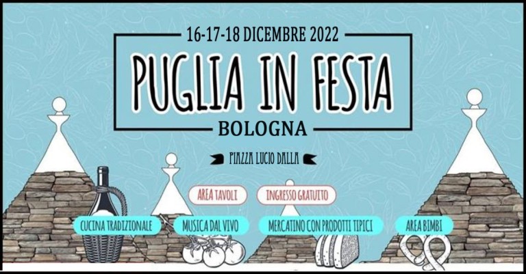 copertina di La Puglia in Festa a Bologna