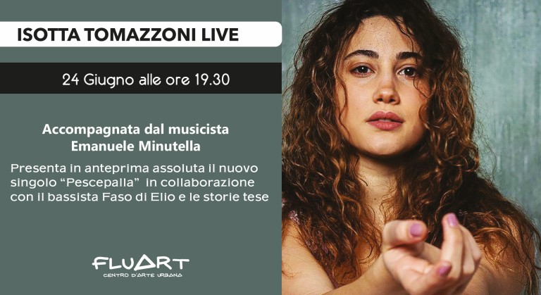 copertina di Isotta Tomazzoni live