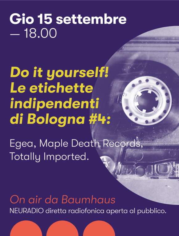 copertina di Do it yourself! Le etichette indipendenti di Bologna #4