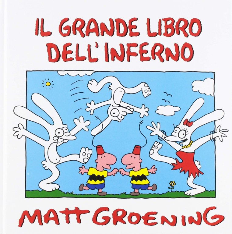 copertina di Matt Groening, Il grande libro dell'inferno, Roma, Coconino press - Fandango, 2019