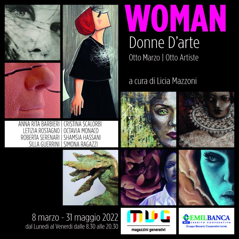 copertina di Woman - Donne d’arte - Otto Marzo | Otto Artiste