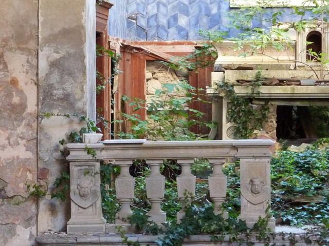 La cappella in rovina della villa dell'Ospitale - Monzuno (BO)