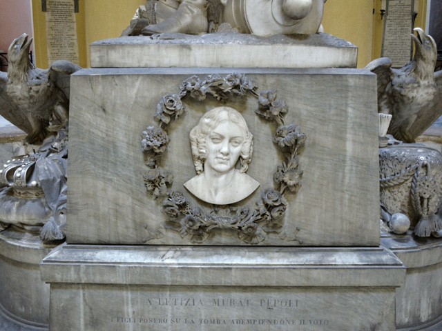 Tomba di Letizia Murat Pepoli - Cimitero della Certosa (BO)