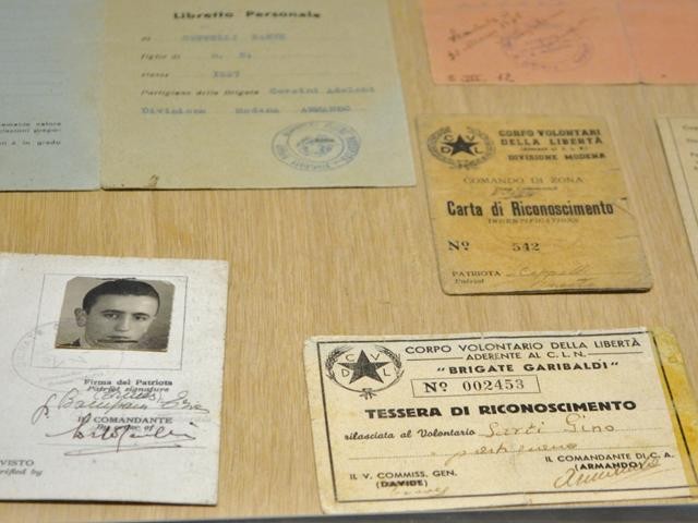 Documenti di partigiani e patrioti - Museo della Repubblica di Montefiorino e della Resistenza italiana - Montefiorino (MO)