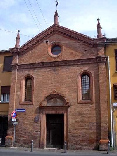 La chiesa di Santa Maria degli Angeli da vicolo Viazzolo