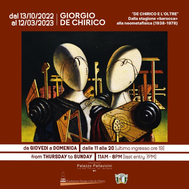 copertina di De Chirico e l’oltre