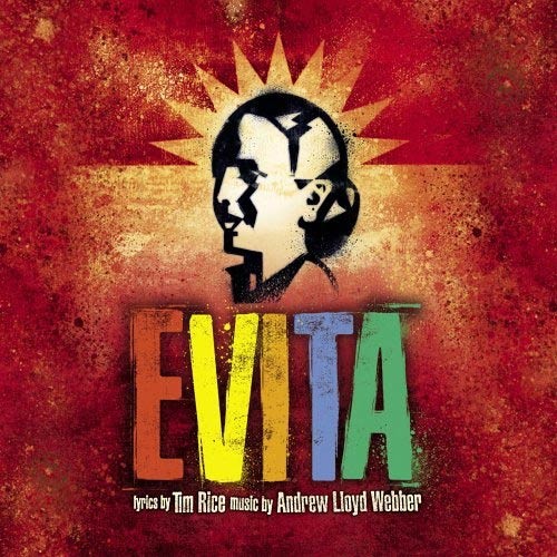copertina di Evita