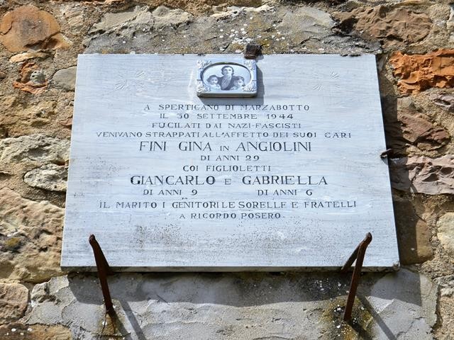 Cimitero di Sperticano - Vittime della strage del 29 settembre 1944