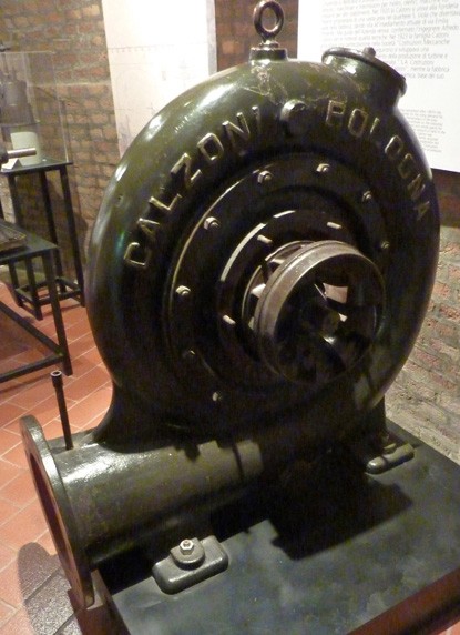 Una turbina Calzoni - Museo del Patrimonio industriale (BO)