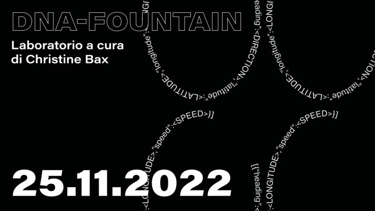 copertina di DNA- Fountain | Workshop a cura di Christine Bax