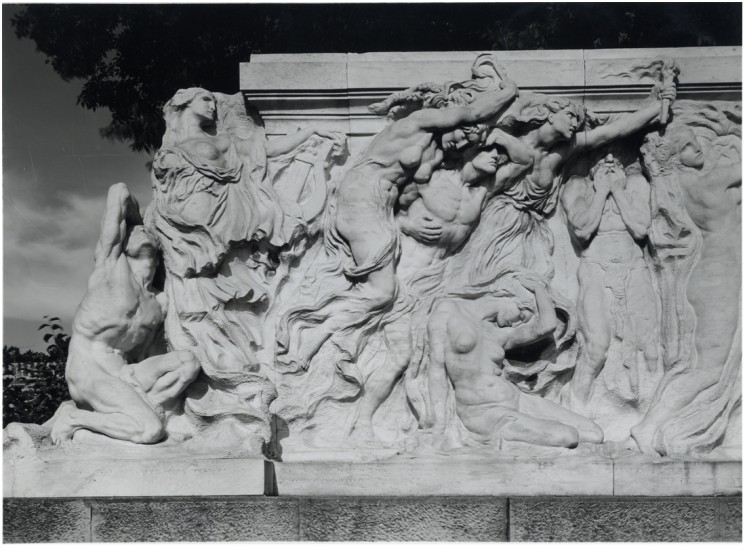Nel trittico: il pannello a destra (Bologna, A Villani)