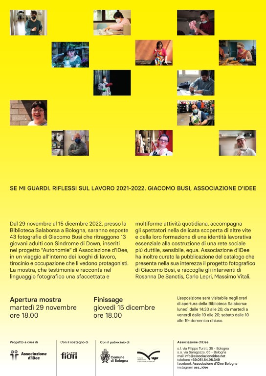 copertina di Se mi guardi. Riflessi sul lavoro 2021-2022