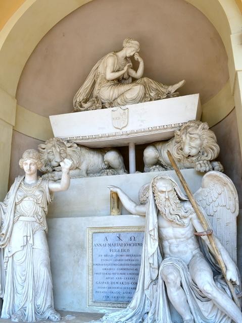 Tomba Ferreris De Maklis - G. Putti - Cimitero della Certosa (BO)