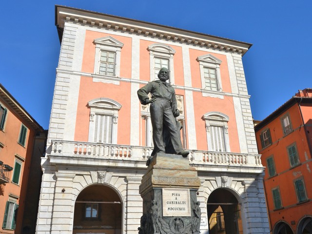Monumento a Garibaldi a Pisa