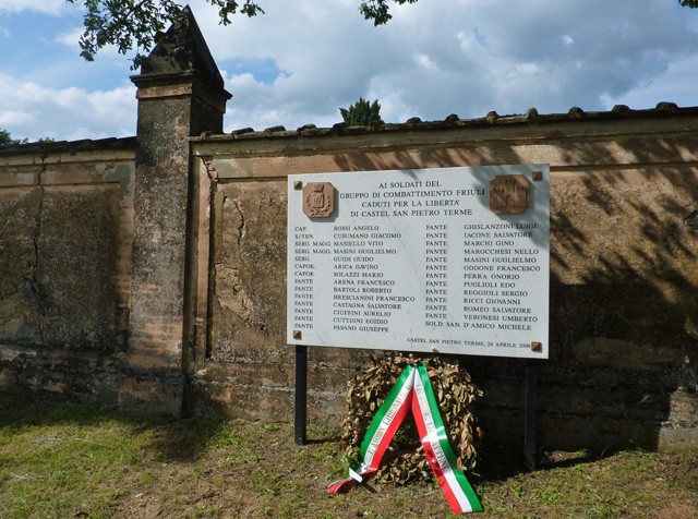 Monumento al Gruppo di Combattimento Friuli - Casalecchio dei Conti (Castel San Pietro)