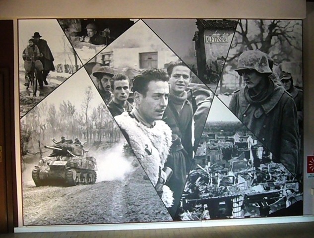 Foto del fronte emiliano nel 1944-45 - Museo della battaglia del Senio - Alfonsine (Ra)