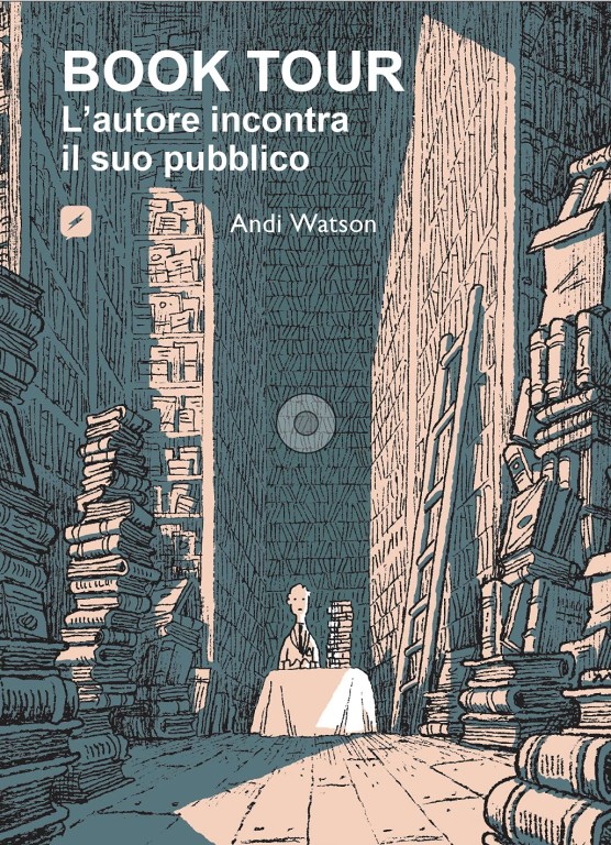 copertina di Andi Watson, Book tour : l'autore incontra il suo pubblico, Milano, BD, 2021