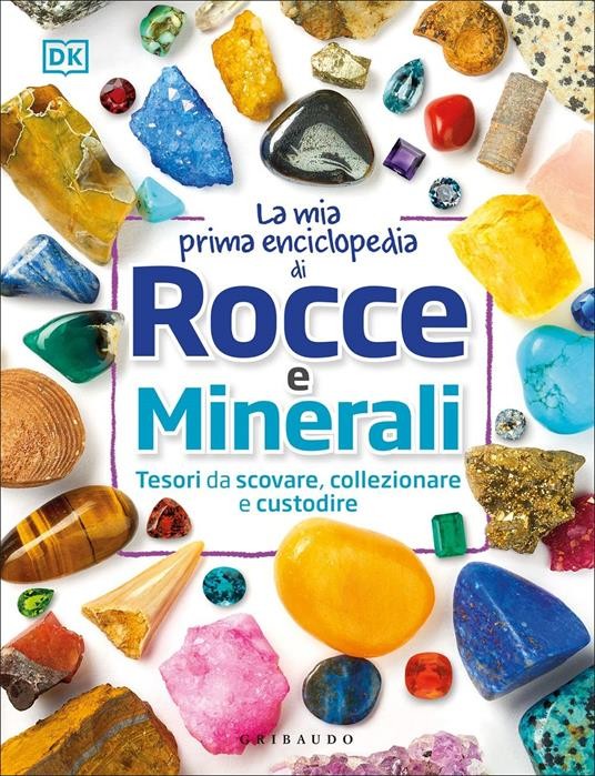 copertina di La mia prima enciclopedia di rocce e minerali