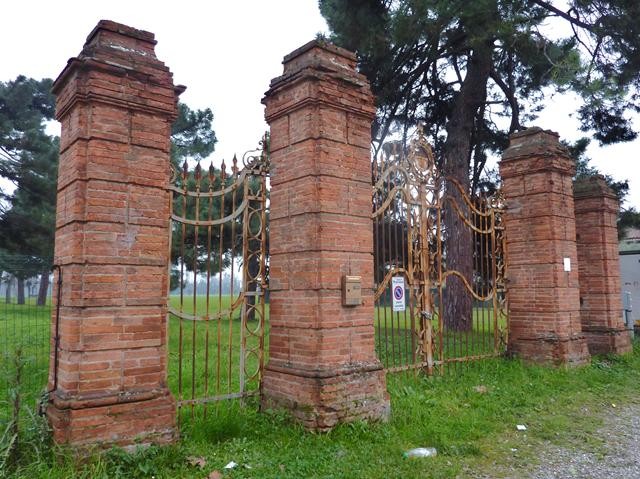 Ingresso della Villa Gozzadini a Villanova di Castenaso (BO)