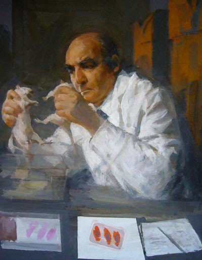 Ritratto del professor Cesare Maltoni