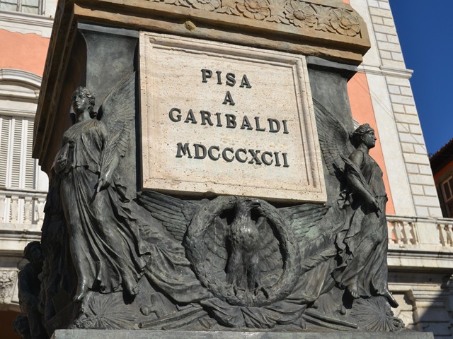 Monumento a Garibaldi - Pisa - part.