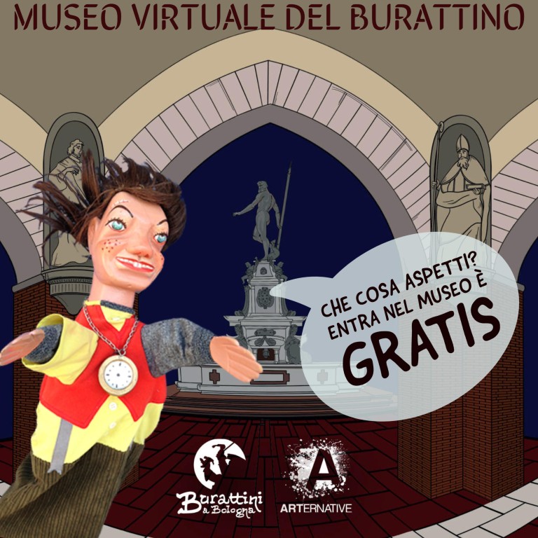 copertina di È online il Museo Virtuale del Burattino Bolognese