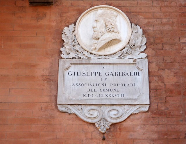 Garibaldi ricordato a Budrio dalle Associazioni popolari - 1889