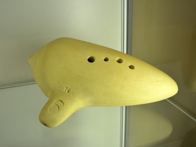 Uno degli strumenti esposti nel Museo dell'ocarina - Budrio (BO)