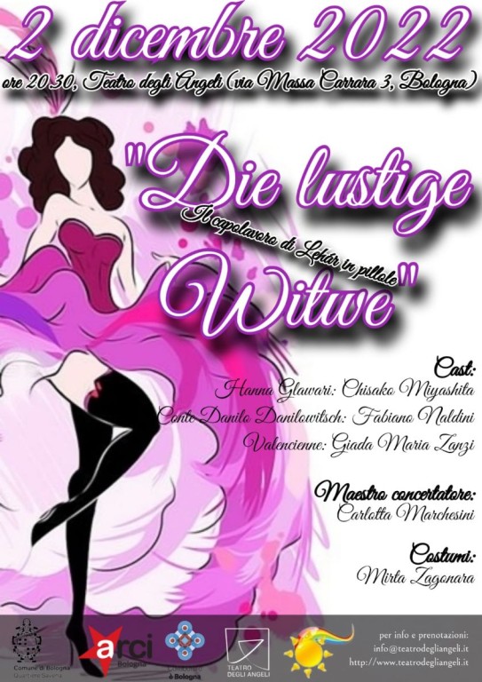 copertina di La vedova allegra - Die lustige Witwe 