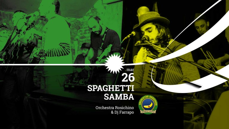 copertina di Spaghetti Samba | Orchestra Rosichino & Dj Farrapo