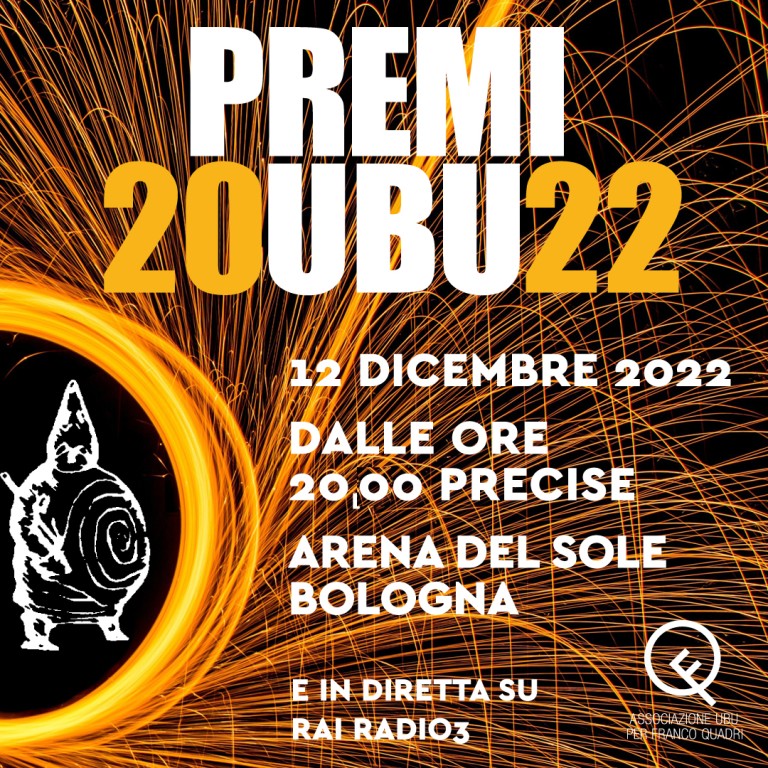immagine di I Premi UBU 2022 a Bologna