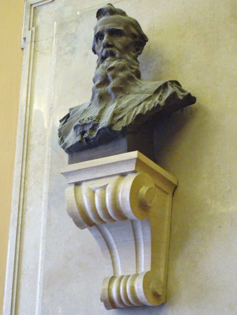 Busto di Giuseppe Ceneri - Palazzo Ruini Ranuzzi (BO)