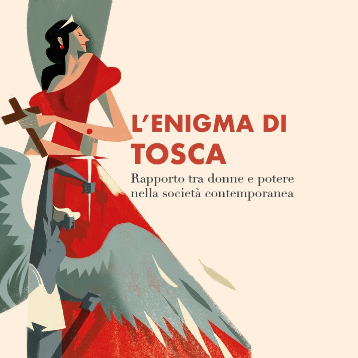 copertina di L'enigma di Tosca. Rapporto tra donne e potere nella società contemporanea